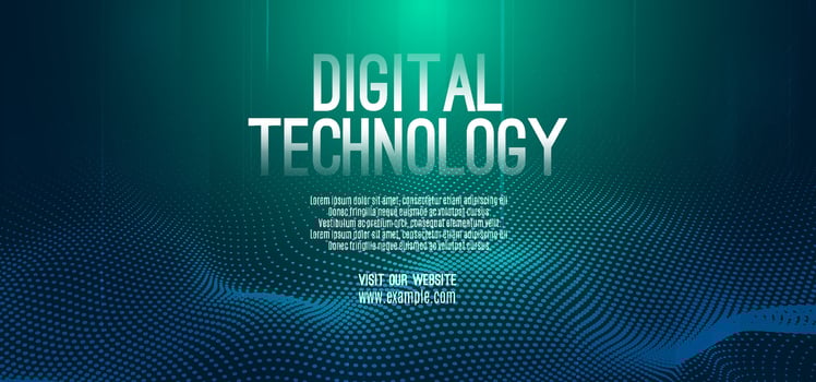 Digital technology speed connect blue green background, cyber nano information, abstract communication, innovation future tech data, internet network connection, Ai big data, line dot illustration 3d vector