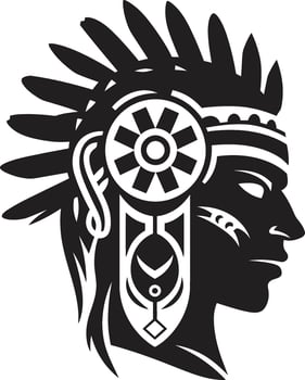 Black Sands Spirit Tribal Woman Island Enchantment Hawaiian Tribal Woman Graphic vector