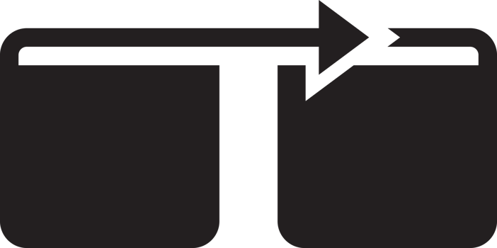 mind map circle arrow glyph Icon. png