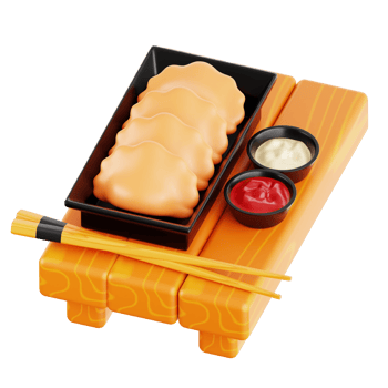 Japanese Food 3D Icon png