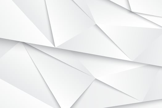 White background with 3d gradient texture vector