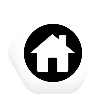 minimal home icon, web homepage symbol png
