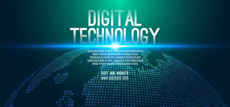 Digital technology speed connect blue green background, cyber nano information, abstract communication, innovation future tech data, internet network connection, Ai big data, line dot illustration 3d vector