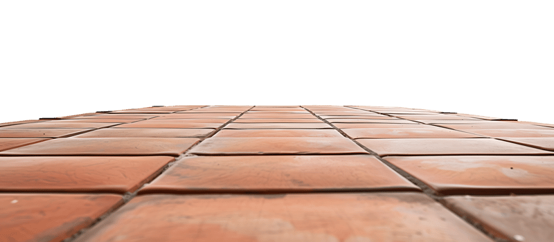 Clay Tiles Floor Isolated Background Removed png