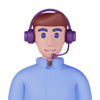 man avatar call center png