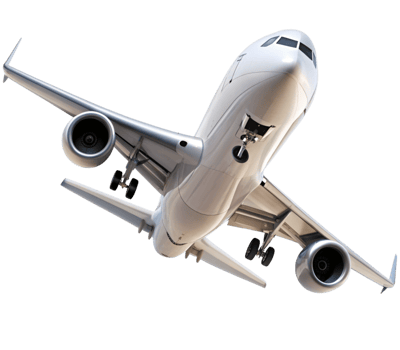 Passenger aircraft taking off png