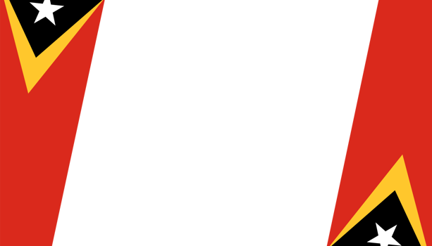 Timor Leste flag wave png