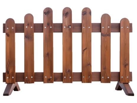 Old wooden fence png