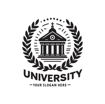 University logo illustration Template vector