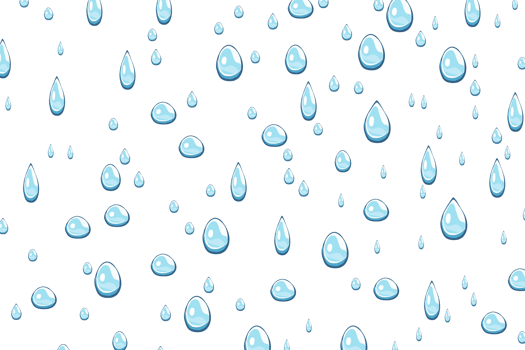 Rain falling cartoon. Falling water drops png