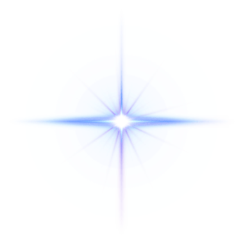 Abstract magic light effect lens flare png