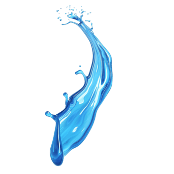 isolated blue liquid splash transparent background png