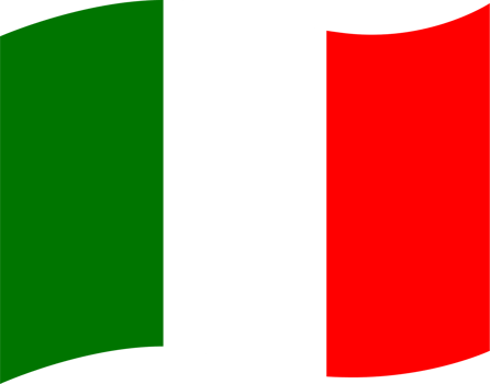 Illustration of the national flag of Italy png