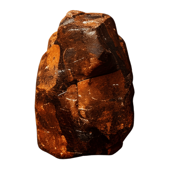 stone rock object isolated background nature texture. png
