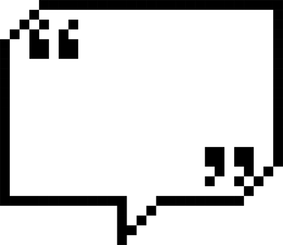 8bit retro game pixel speech bubble balloon with quotation marks, icon sticker memo keyword planner text box banner png