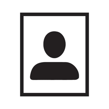 Contact information icons, for business card and website vector