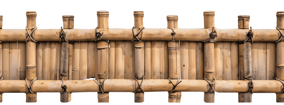 Bamboo Boundary Transparent Background Isolation png