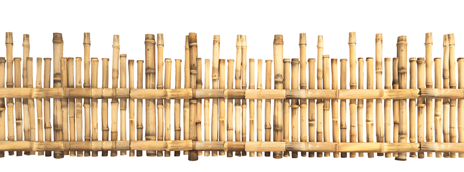 Zen Bamboo Divider Transparent Background Cutout png