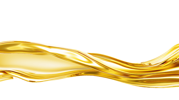 Fluid Oil Wave Isolated on Transparent Background png