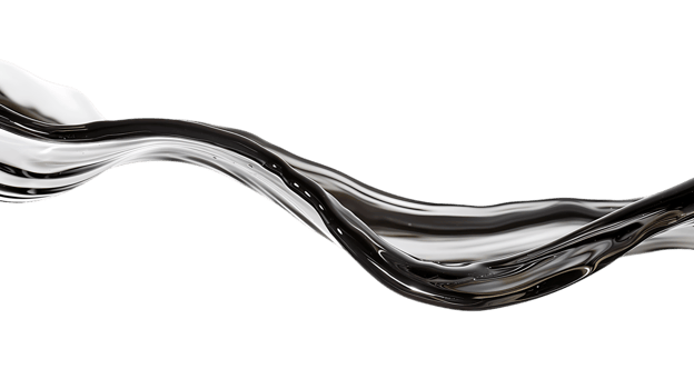 Shimmering Oil Splash Transparent Background Cutout png