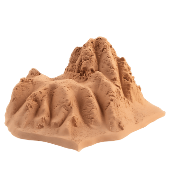 Desert Majesty Isolated Sand Mountains png
