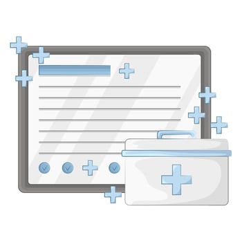 Illustration of health insurance vector