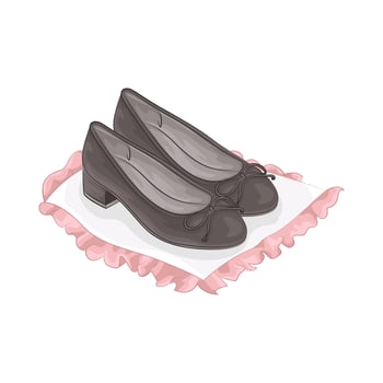 Illustration of women shoes vector