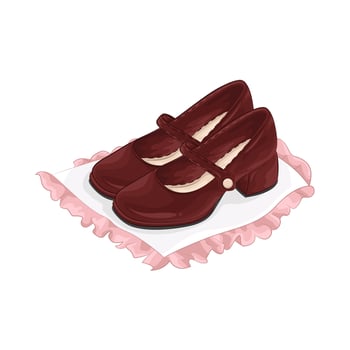 Illustration of women shoes vector