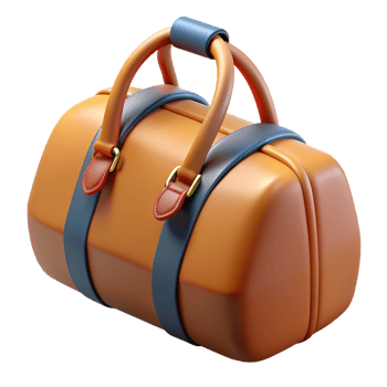 Duffle Bag 3d Icon png