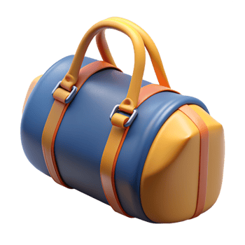 Duffle Bag 3d Concept png