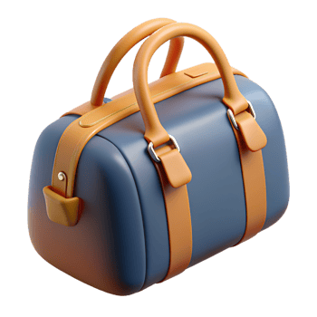 Duffle Bag 3d Design png