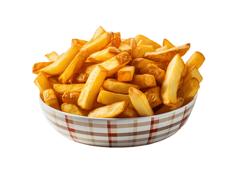 french fries isolated png