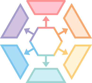 mind map man arrow flat color Icon. png