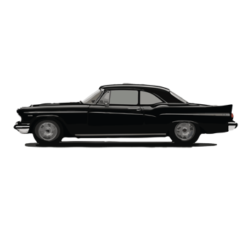cool classic car illustration design png