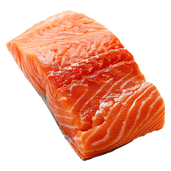 Set of raw salmon. Salmon on transparent background. png