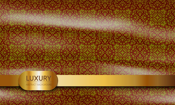 Thai luxury pattern red background. Lai Thai element pattern. Dark red theme for text-based compositions ads book covers Digital interfaces and print design templates. vector