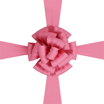 cute pink ribbon for gift png