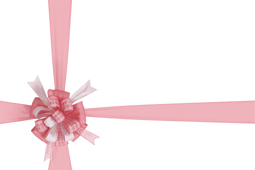 birthday pink ribbon png