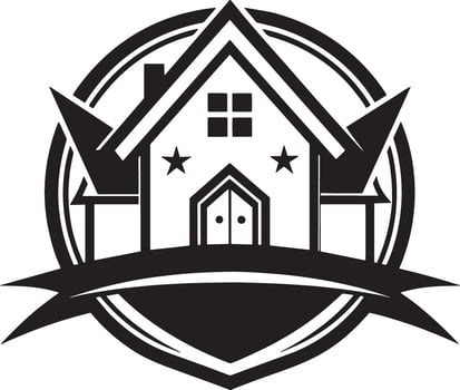 minimal and mordern fire logo black and white illustration vector