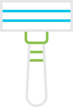 Razor Blade Creative Icon Design vector