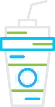 Soda Creative Icon Design vector