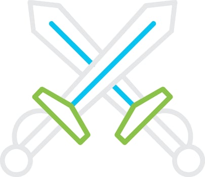 Sword Creative Icon Design vector