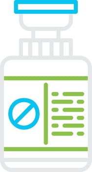 Digitoxin Bin Creative Icon Design vector