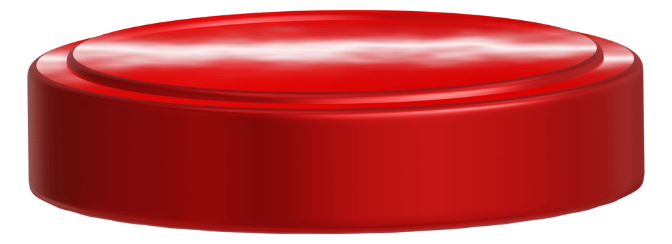 3D neon red circle podium png