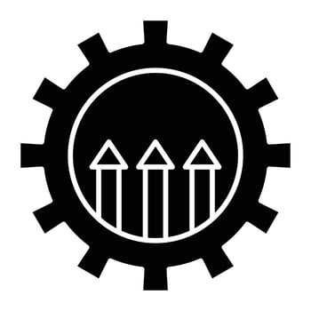 Improvement Icon Design For Personal And Commercial Use. vector