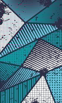 Abstract geometric pattern background. sports jersey fabric template. Racing style car wrap decal vector