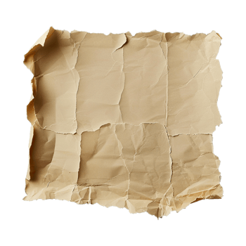 Ripped paper isolated on transparent background png