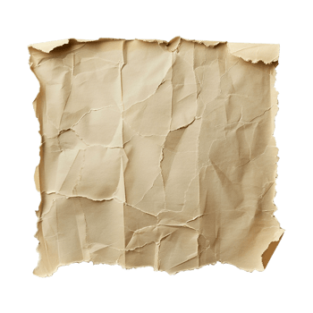 Ripped paper isolated on transparent background png