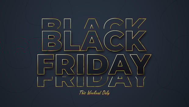 Limited Elegant, Sale Banner for Black Friday. vector
