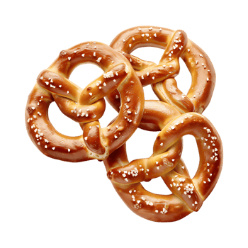 Tasty Biscuits Stack on Transparent Background png